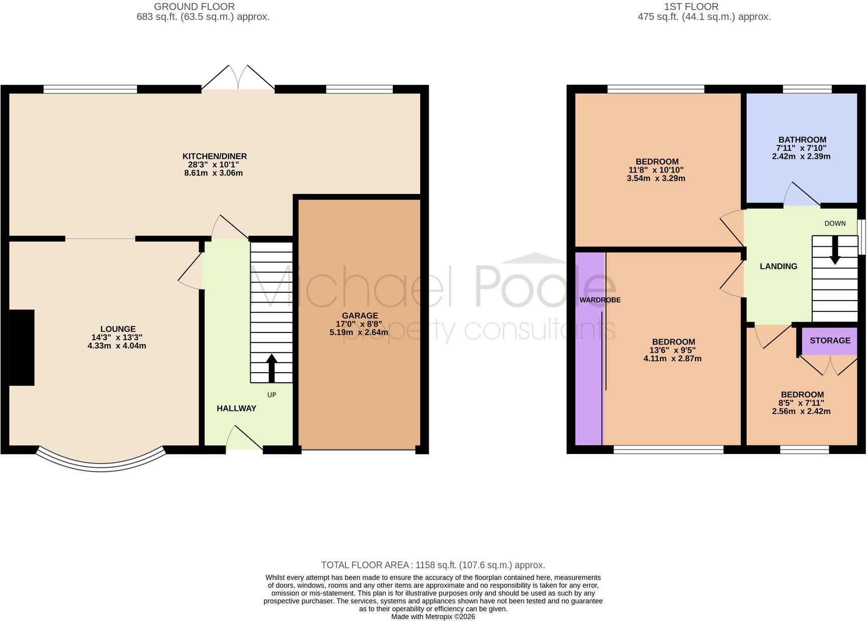 Barton Crescent, Billingham, TS22 floorplan