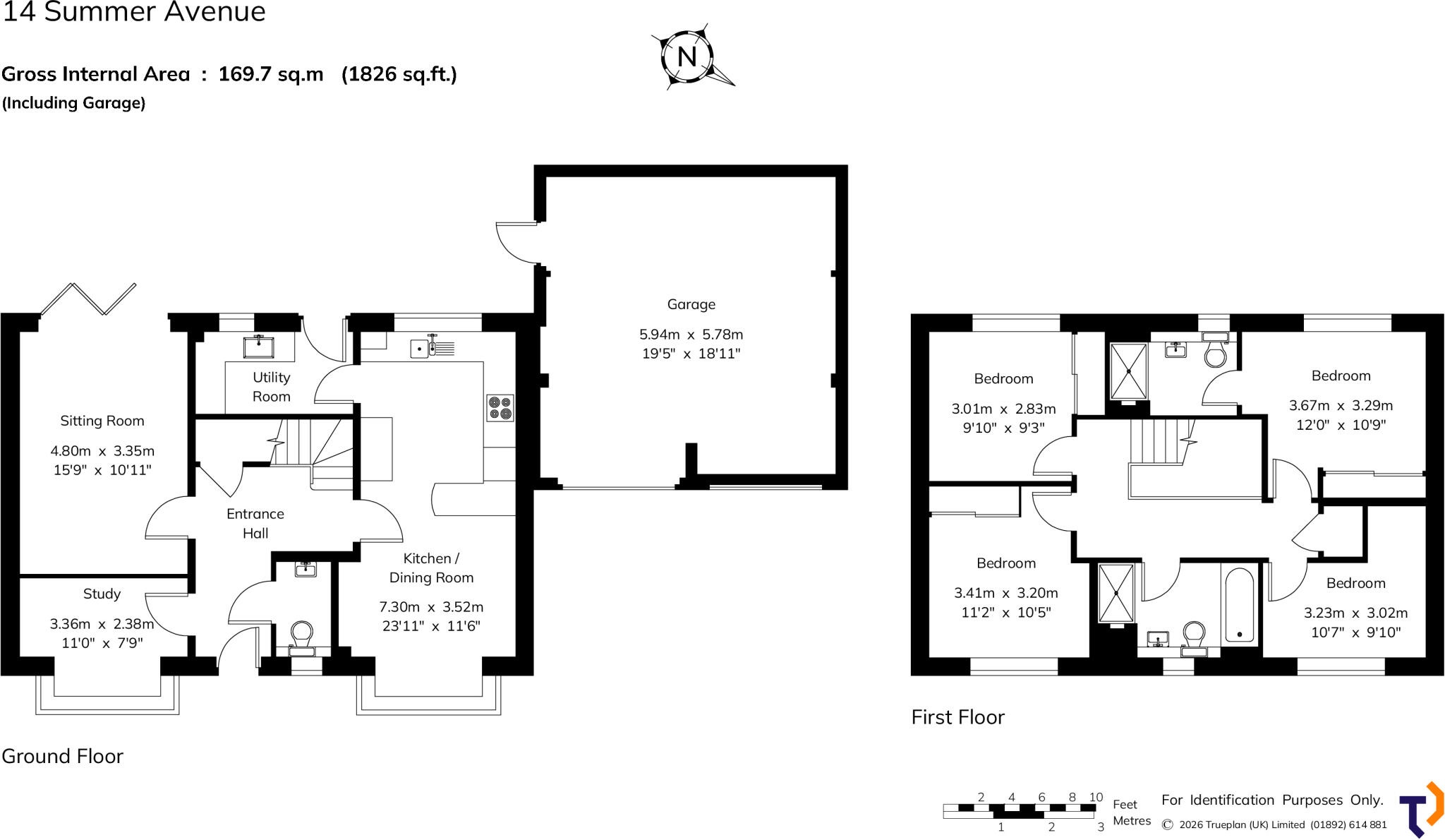 Summer Avenue, Horam, TN21 floorplan