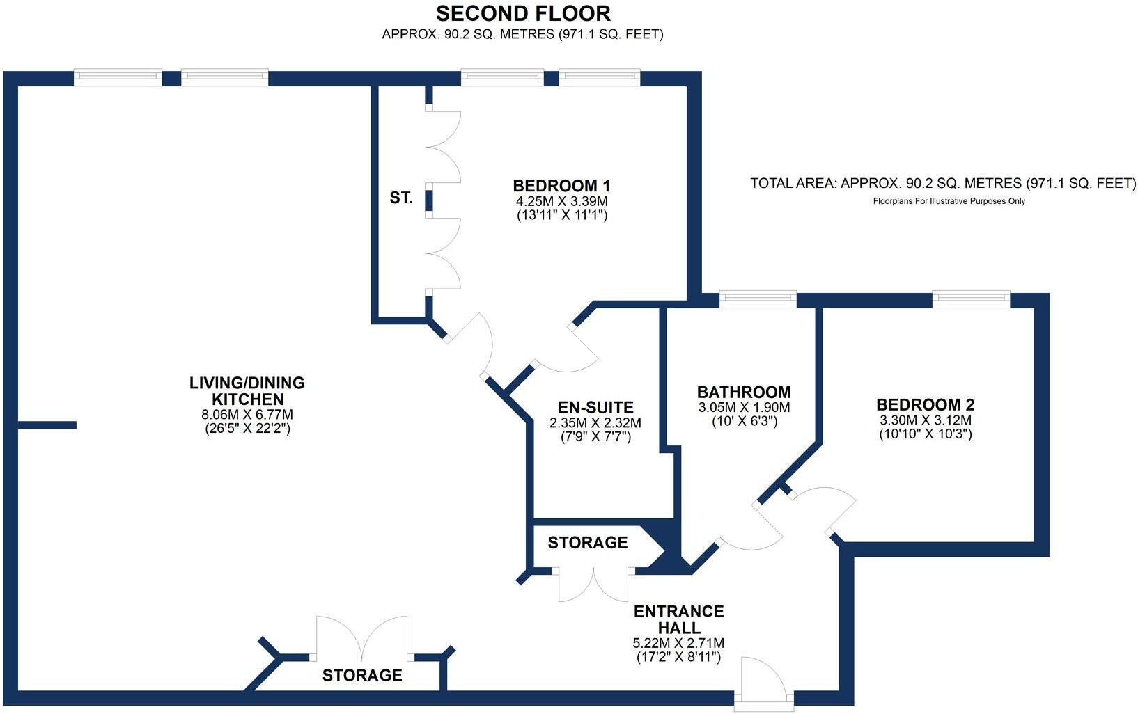 Grove Lane, Hale floorplan