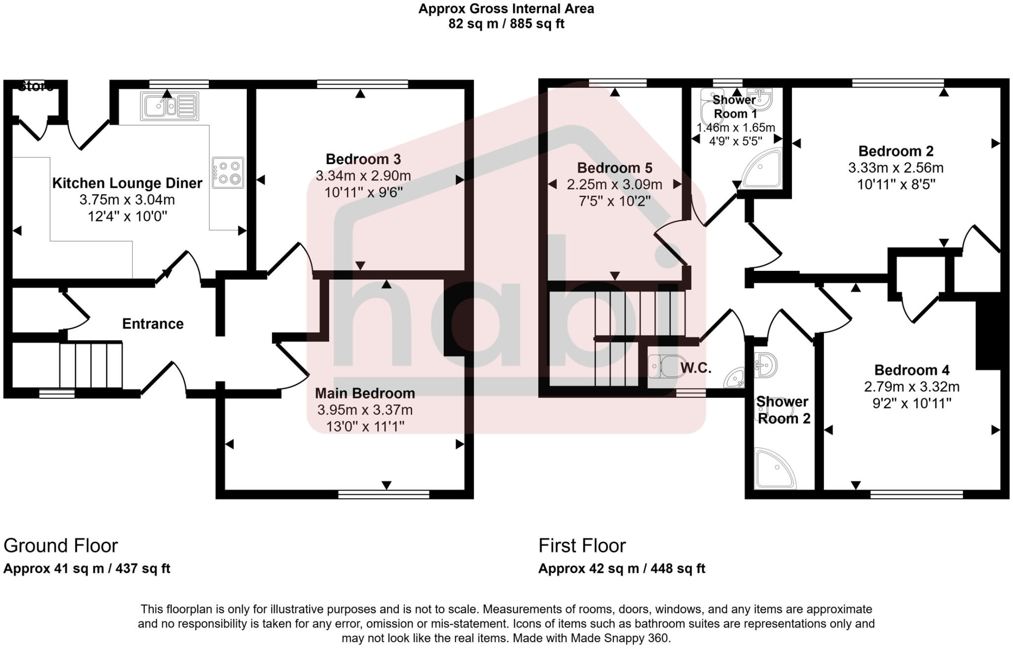 Peckover Road, Norwich, NR4 floorplan