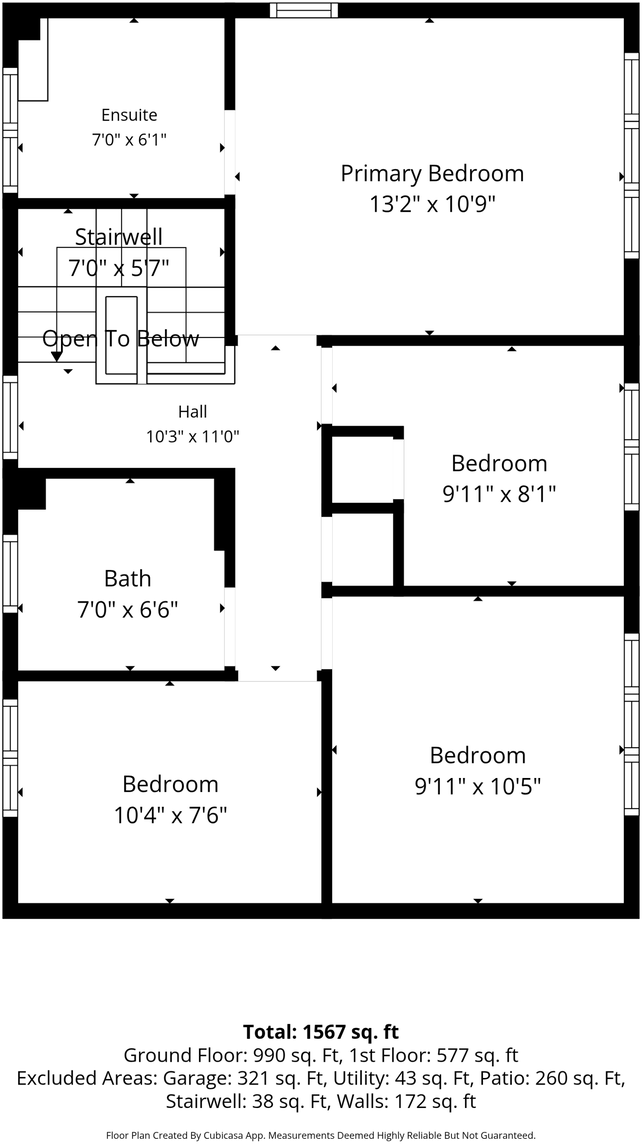 Oakwood, Vinehouse Close, Thurcaston, LE7 7JU floorplan