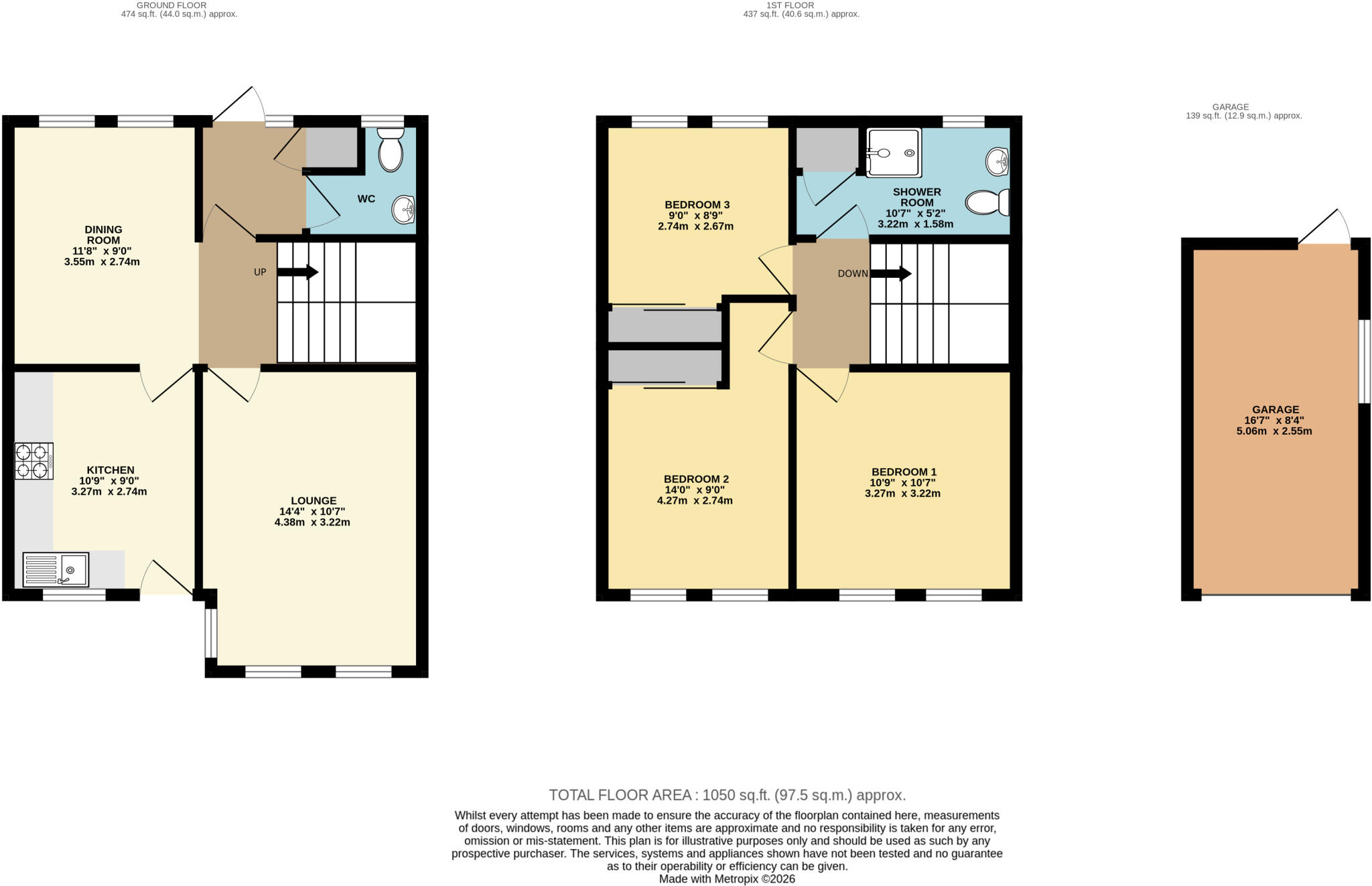 Market Street, Winterton, North Lincolnshire, DN15 floorplan