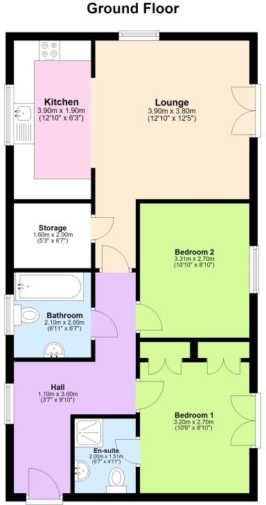 Rothbart Way, Peterborough floorplan