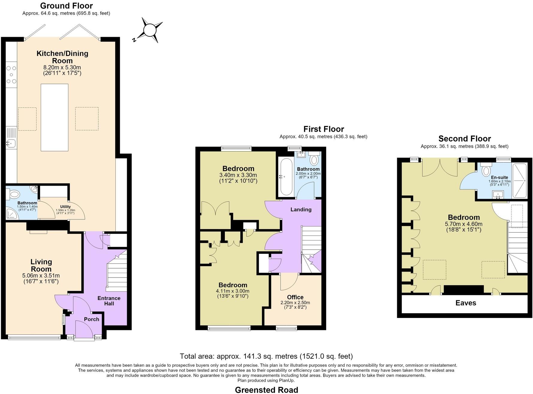 Greensted Road, Loughton, IG10 floorplan