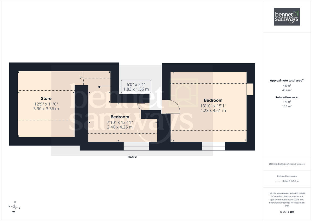 Town Street, Brassington, DE4 floorplan