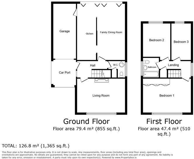 Broadholes Lane, Wheaton Aston, Stafford, ST19 9NR floorplan