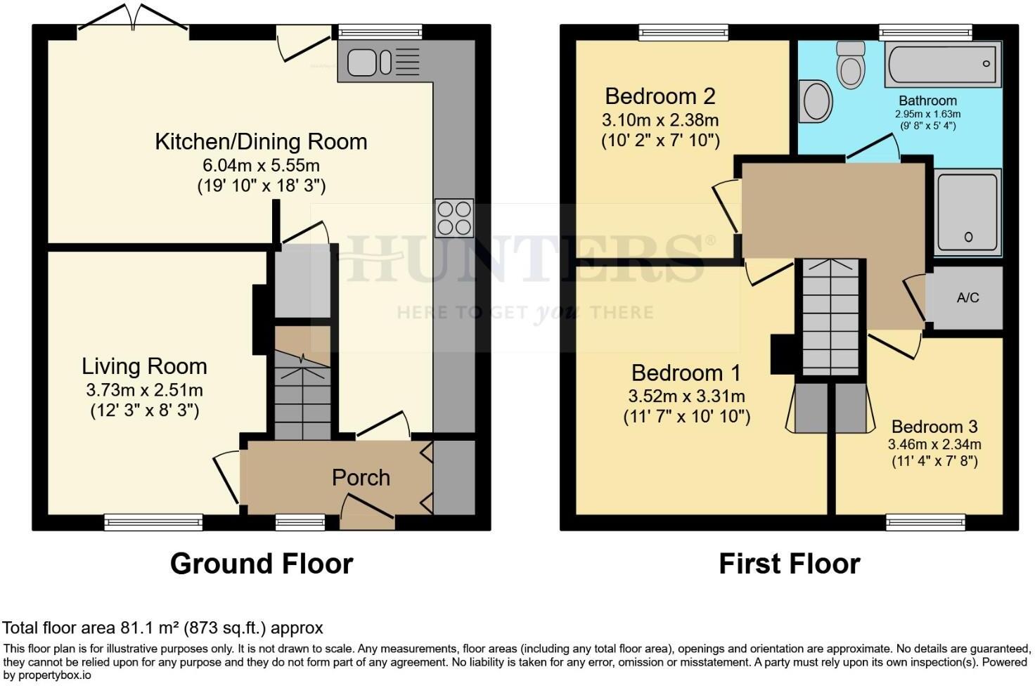 James Andrew Crescent, Greenhill, Sheffield, S8 7RJ floorplan