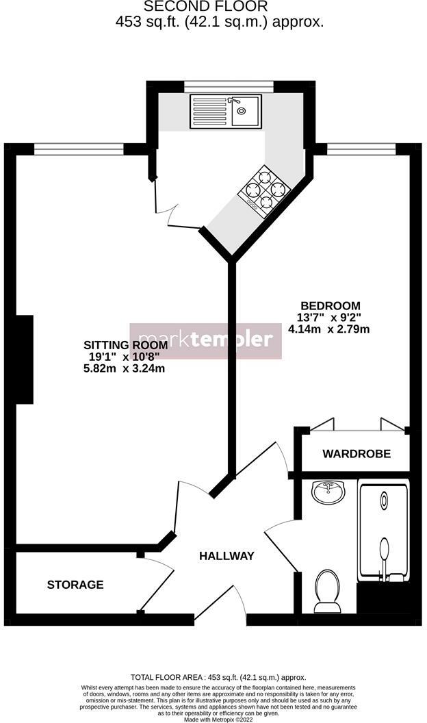 Within a short stroll to Clevedon Town Centre floorplan