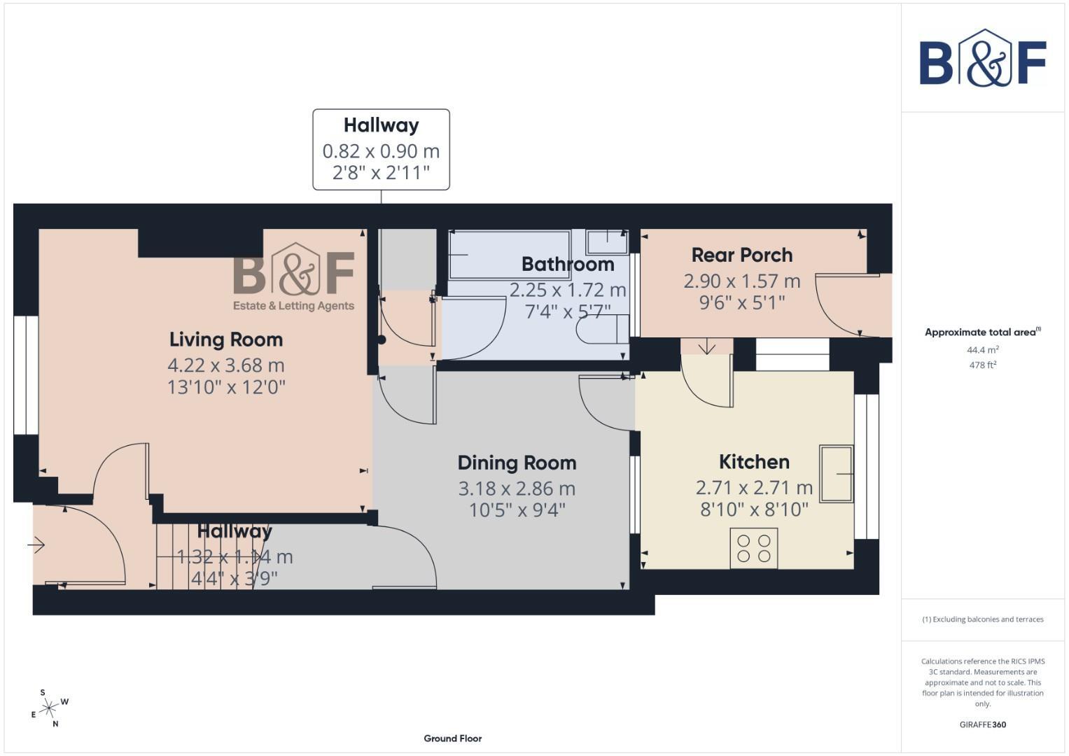 Kendall Road, Staple Hill, Bristol floorplan