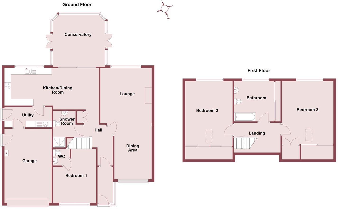 Eton Drive, Wirral floorplan