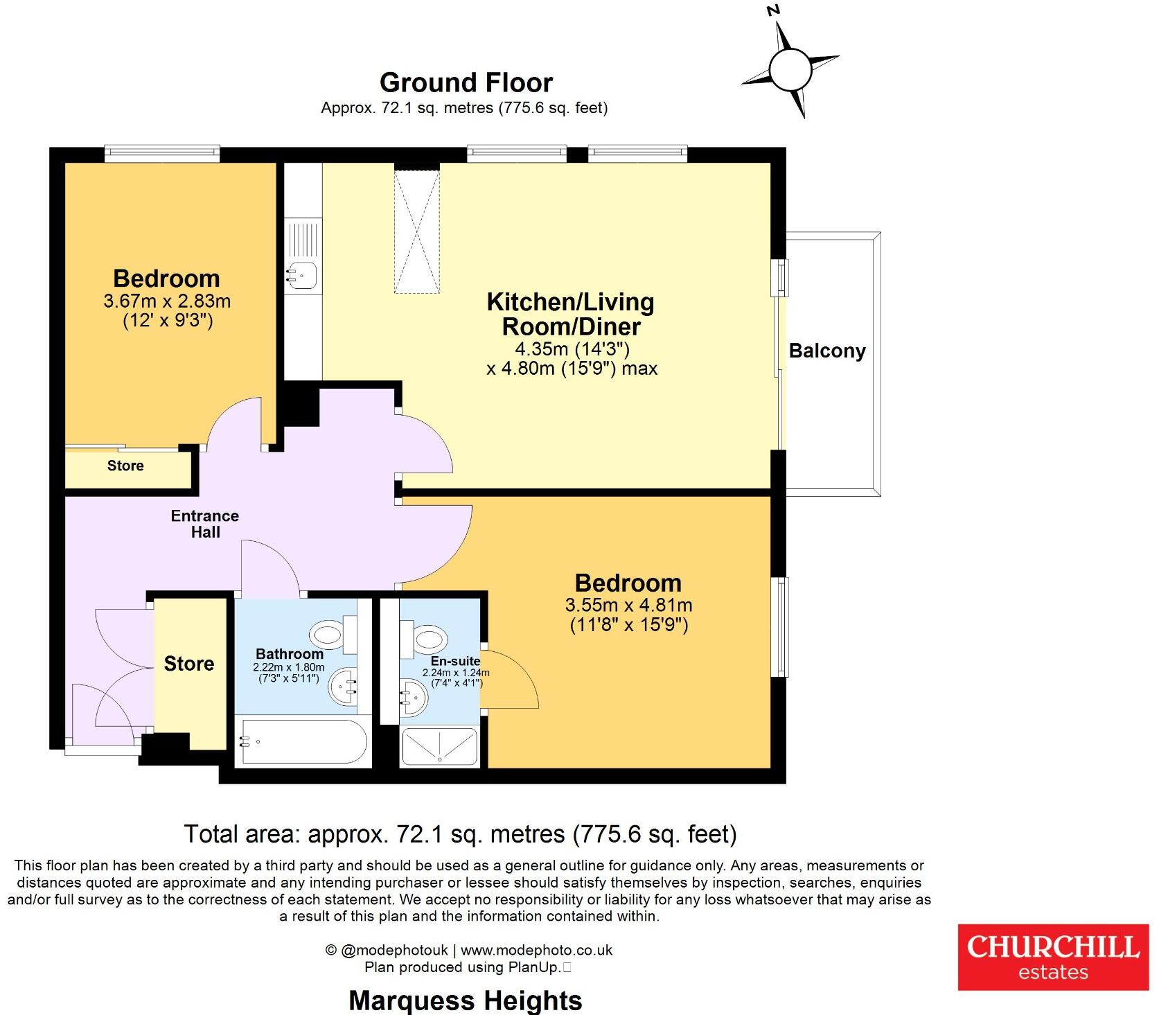 Queen Mary Avenue, London, E18 floorplan