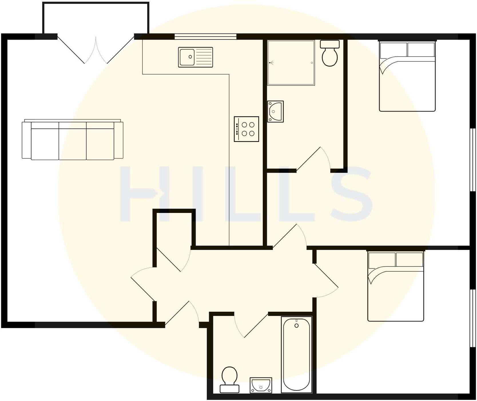 Verdant Lane, Eccles, M30 floorplan