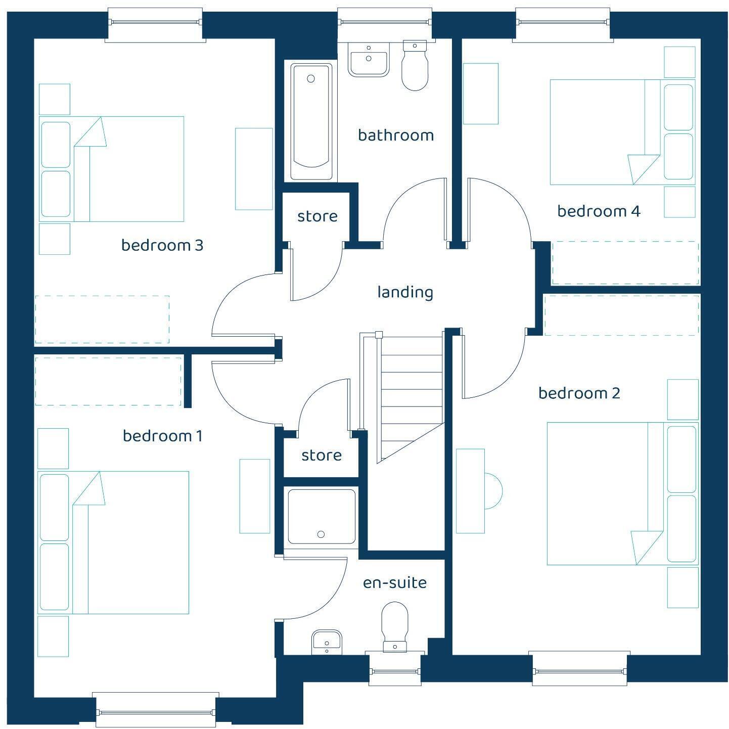 Burtonwood Road,
Warrington, 
WA5 3ZH floorplan