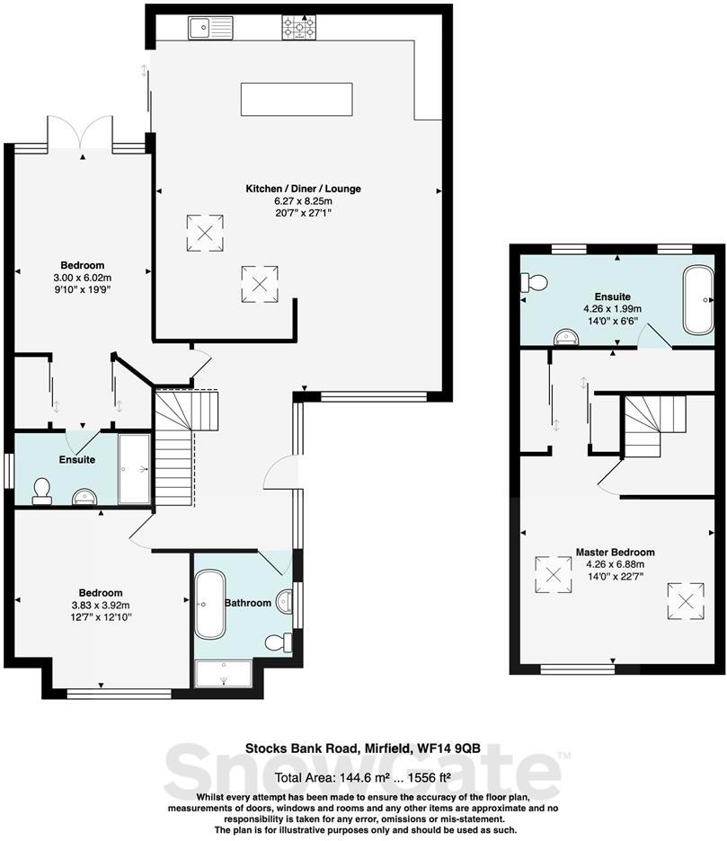 Stocks Bank Road, Mirfield floorplan