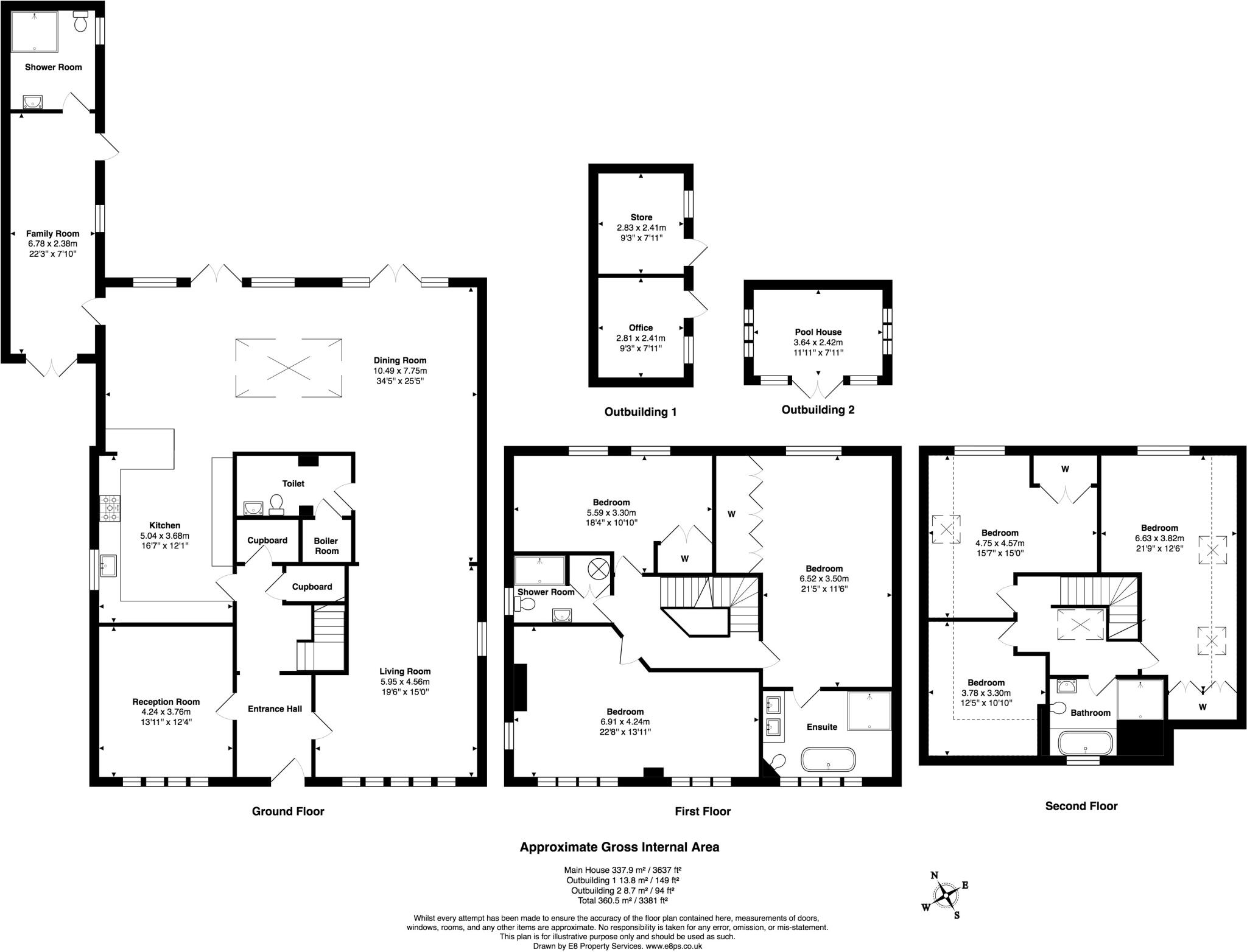 Woodstock Road, Oxford floorplan