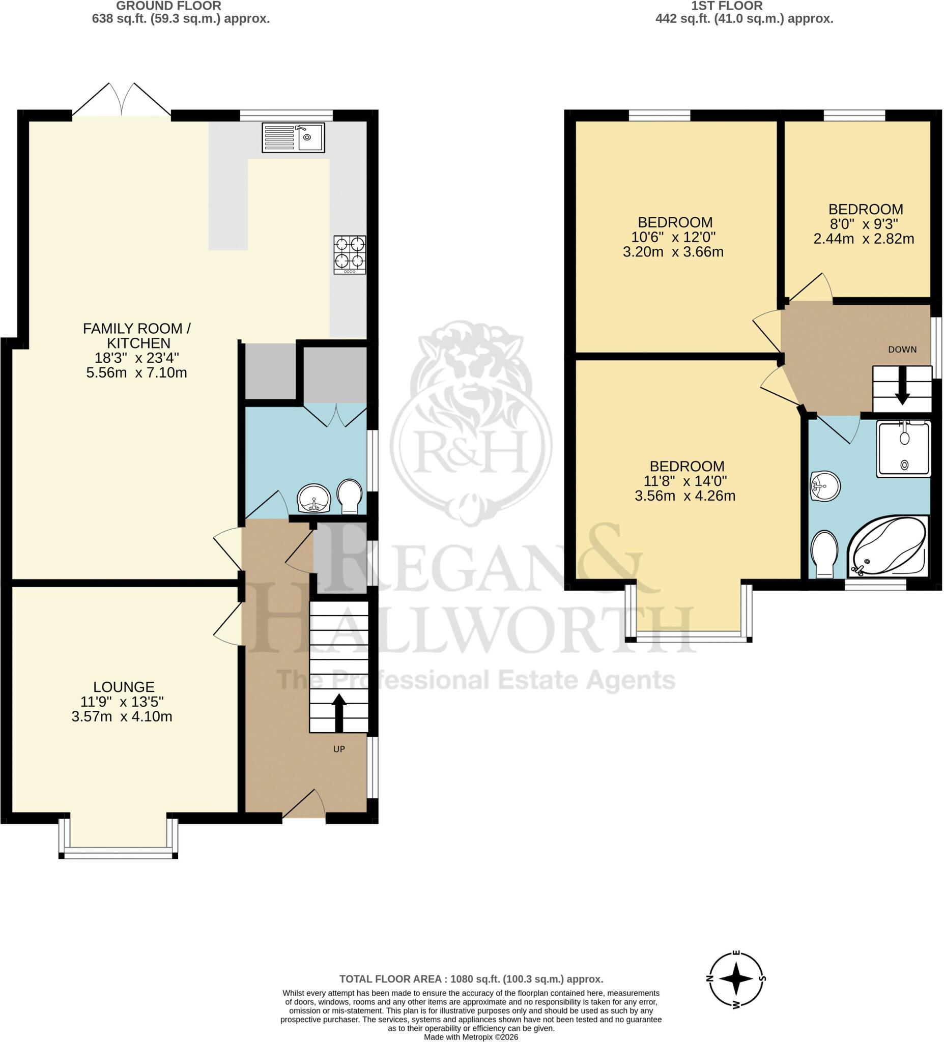 Wigan Lane, Wigan, WN1 2NH floorplan