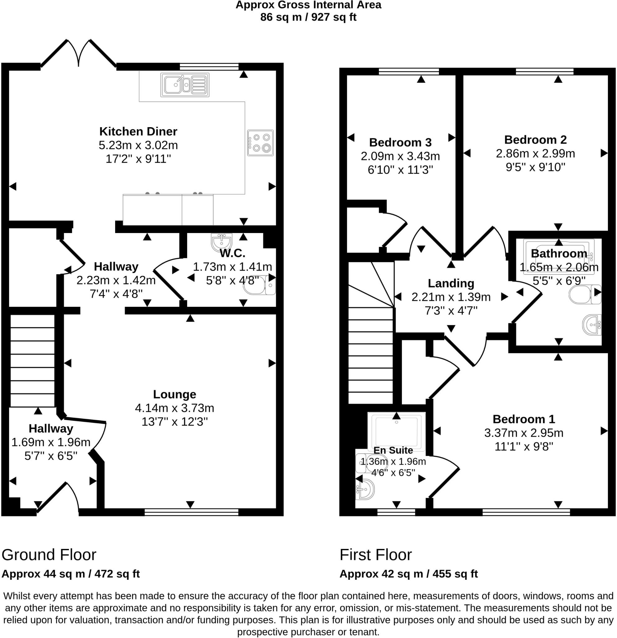Rainbird Road, Bishops Stortford, Hertfordshire, CM23 2YD floorplan