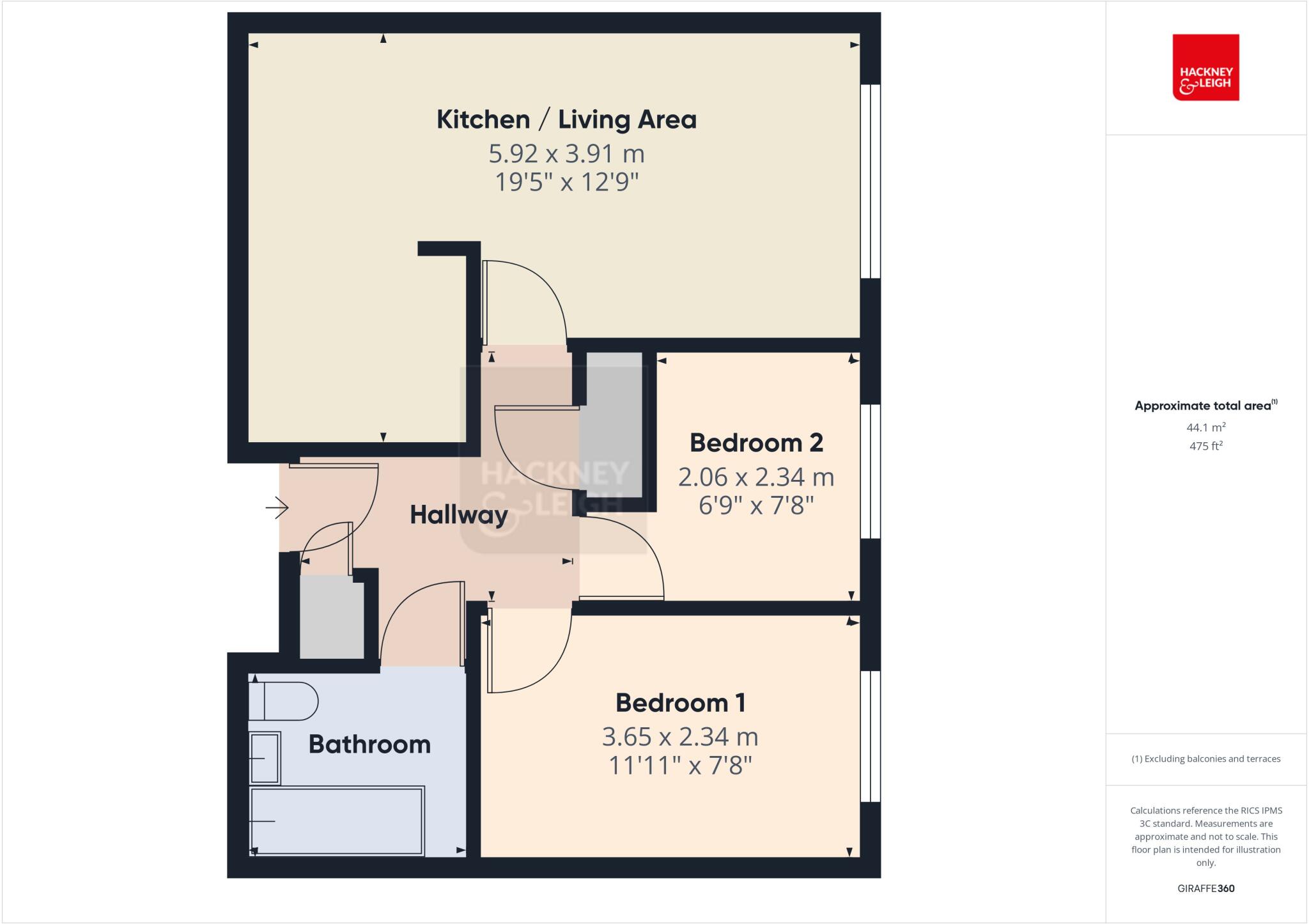 207 Elleray Gardens, Windermere, LA23 1JE floorplan