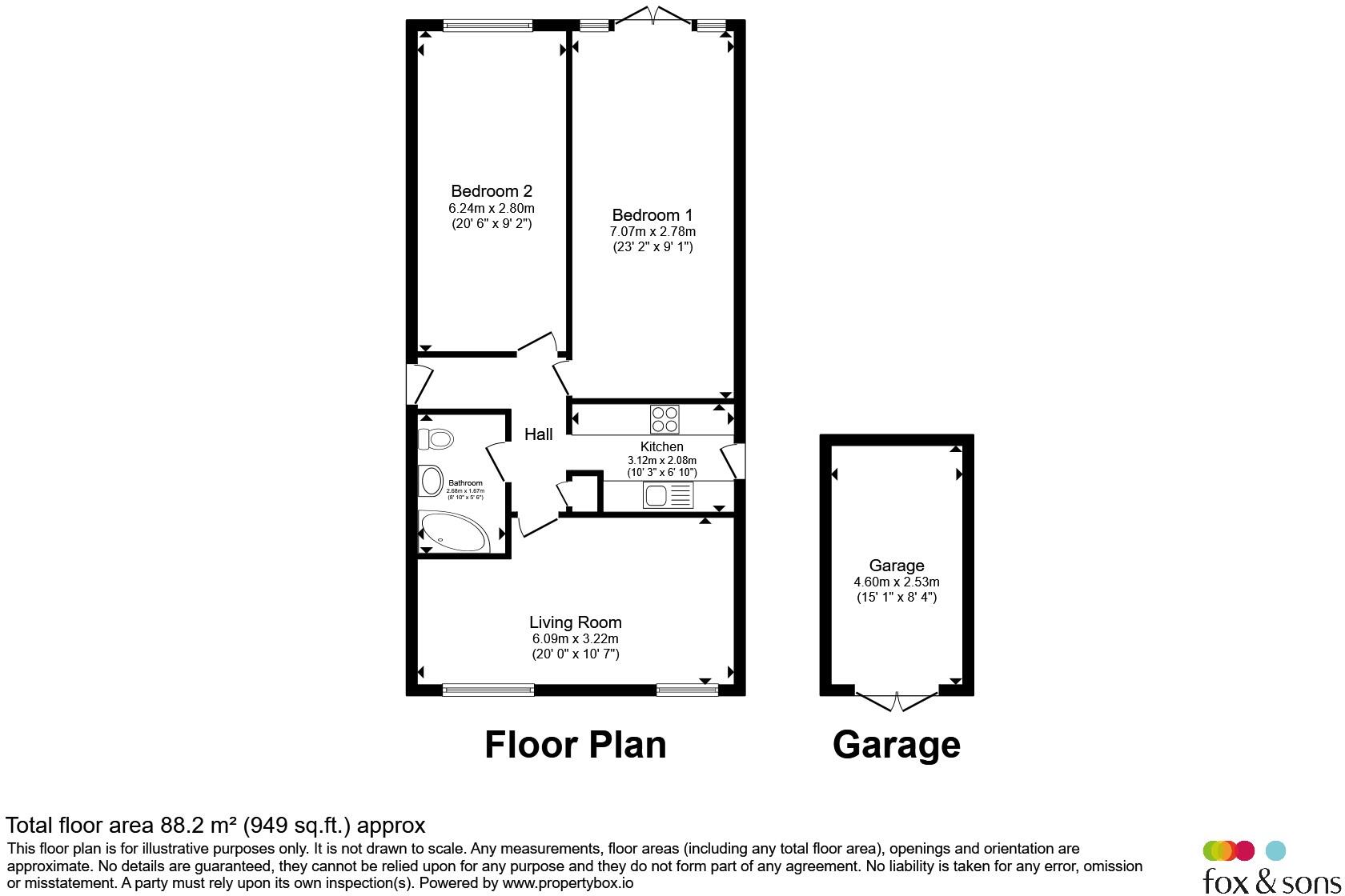Upper Chyngton Gardens, Seaford floorplan