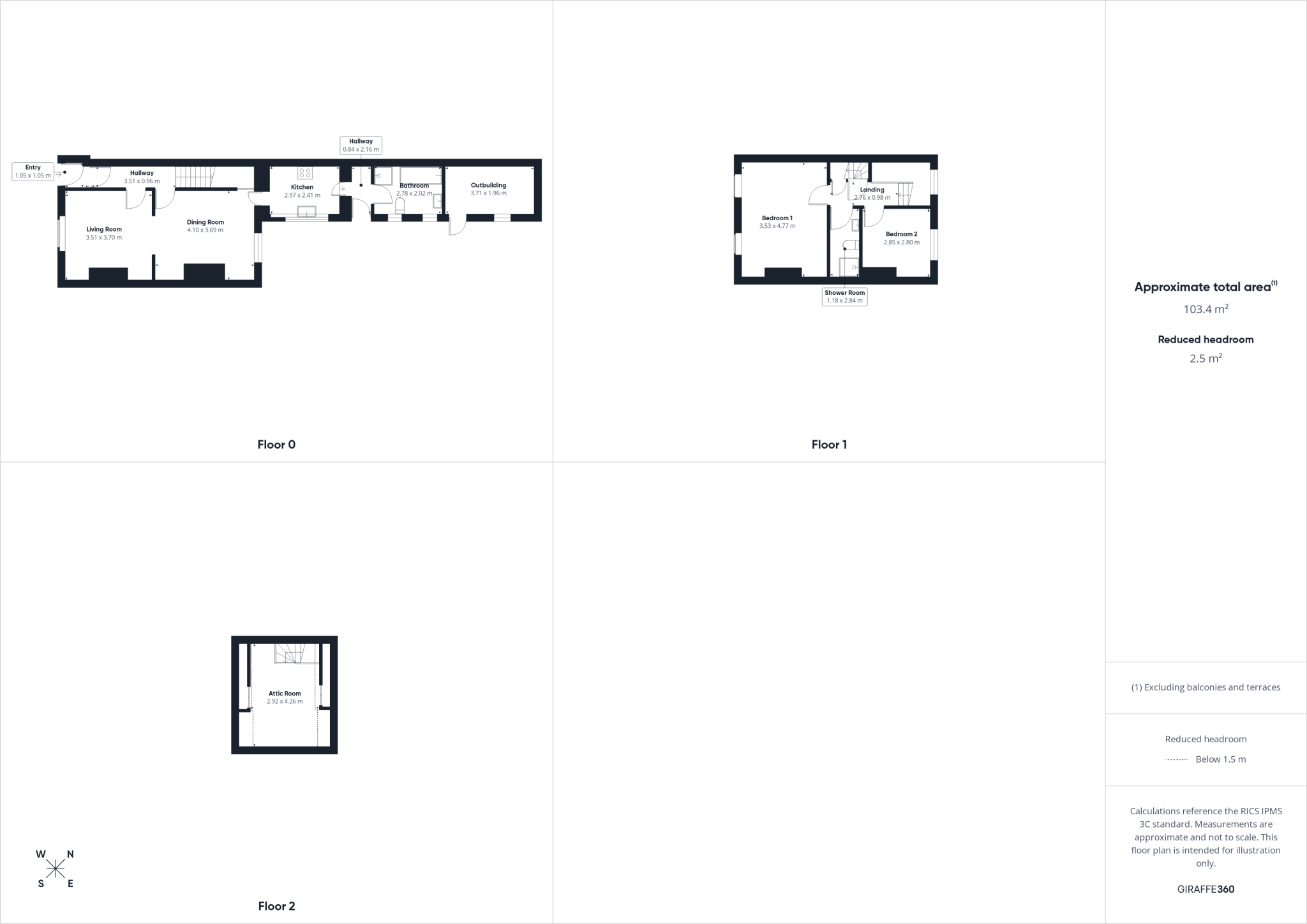 Yeathouse Road, Frizington, Cumbria, CA26 floorplan