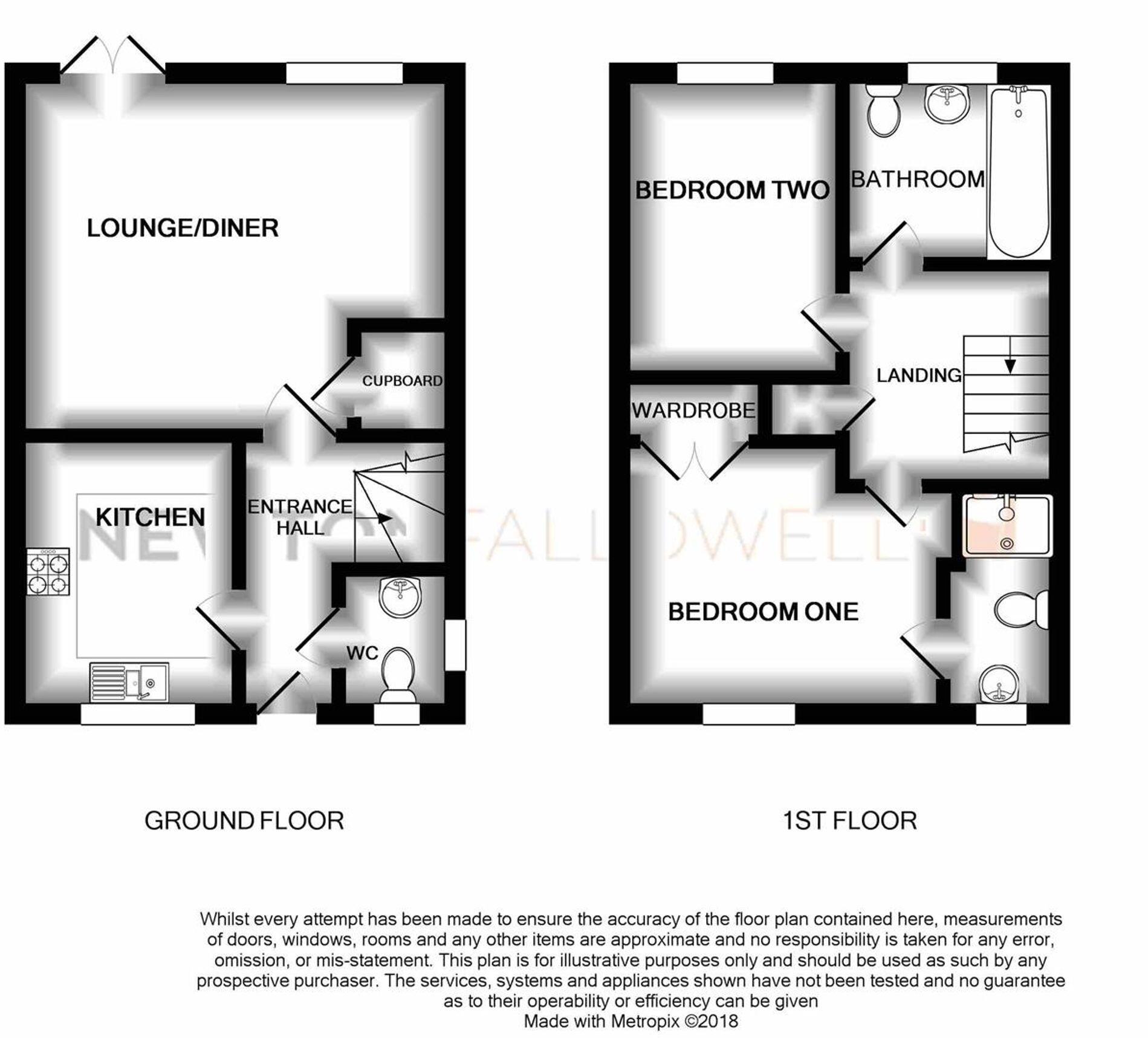 Bath Close, Bourne, PE10 floorplan