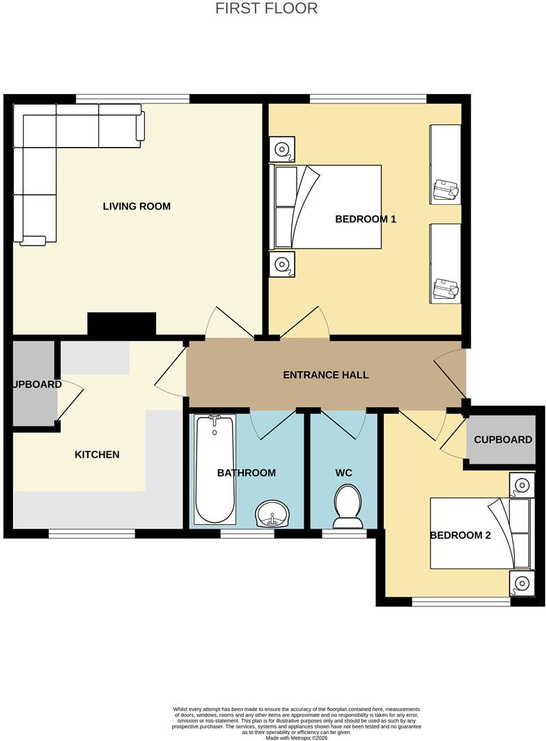 Parkfield Avenue, Eastbourne floorplan