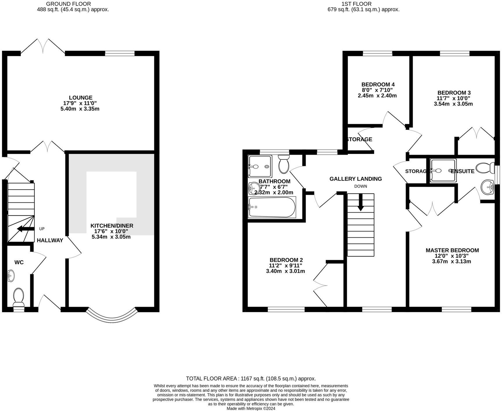 Greenwich Avenue, Church Gresley, DE11 floorplan