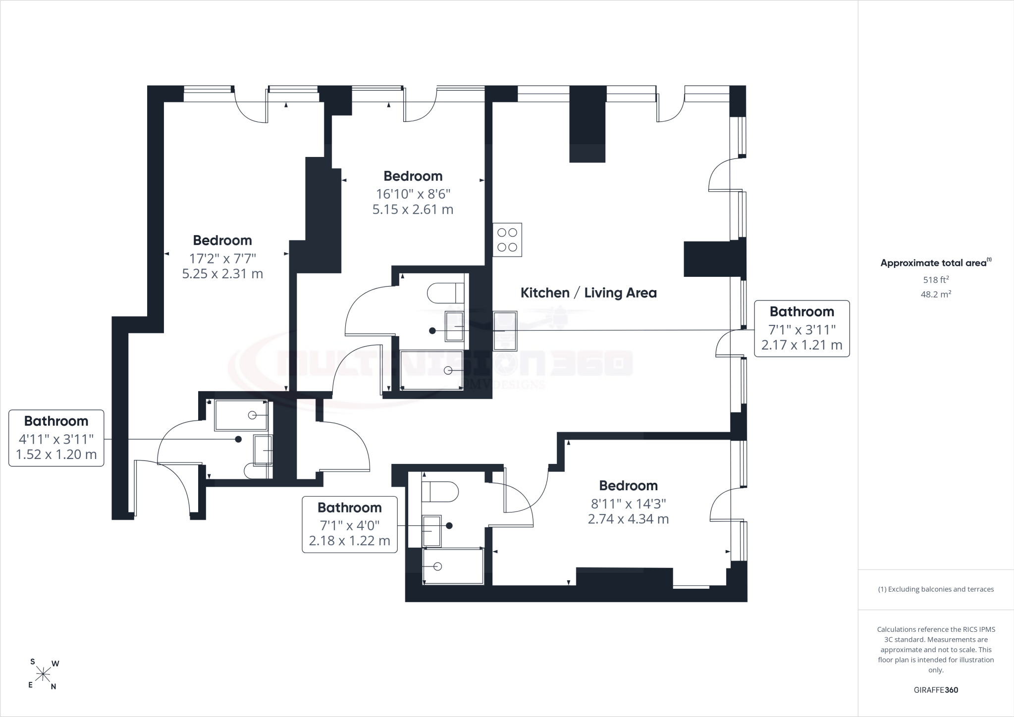 Port Street, Manchester floorplan