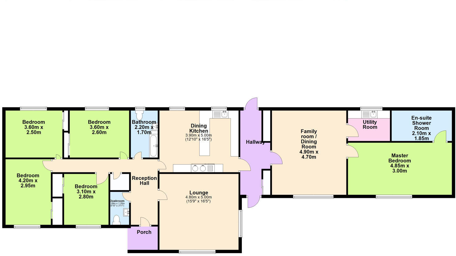 High Airds, Carradale East, Campbeltown floorplan