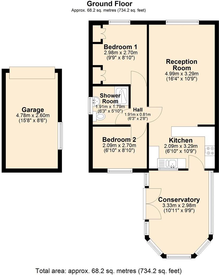 Hilltop Road, Pinxton, Nottingham floorplan