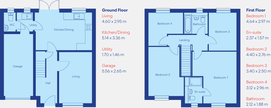 Bede Close, Sowerby, North Yorkshire floorplan