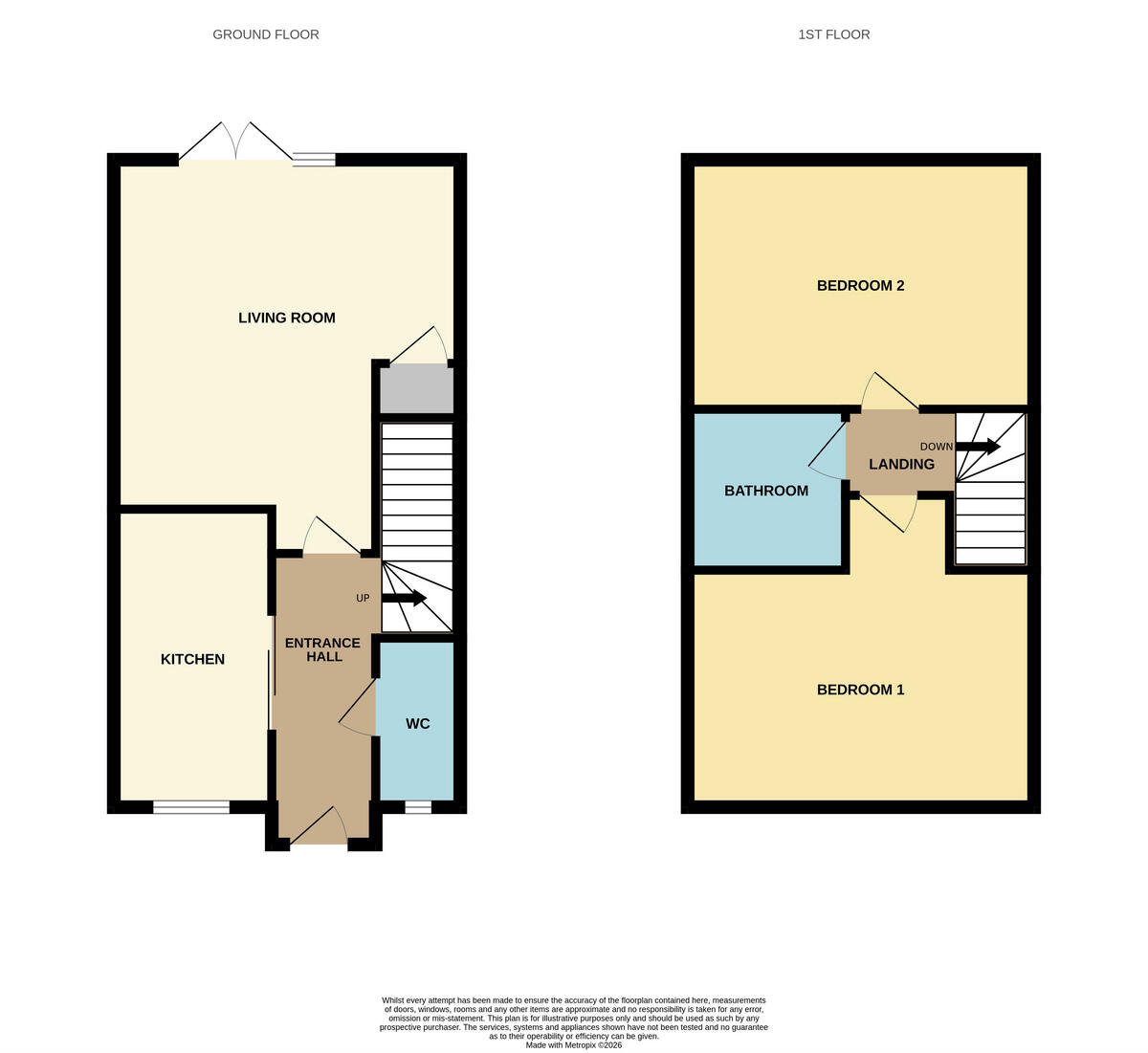 Harker Close, Nottingham floorplan