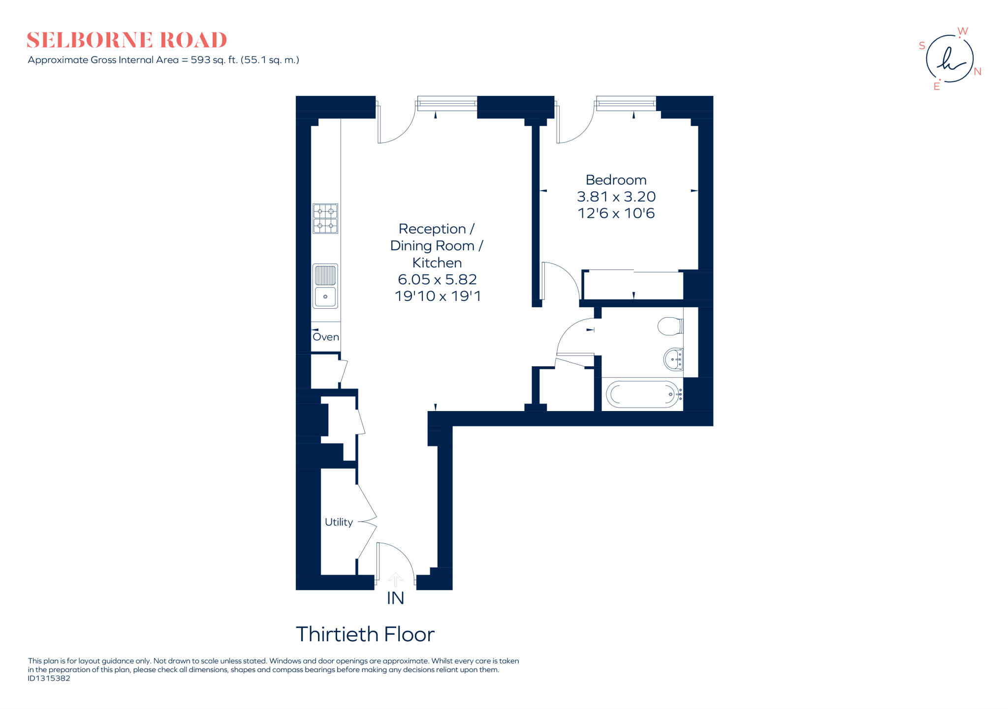 The Eades, 11 Selborne Road London E17 floorplan