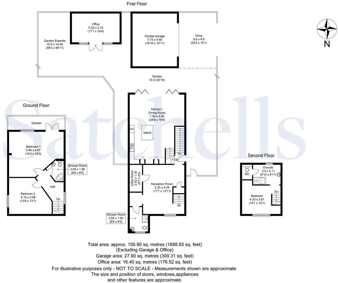 Warden Road, Ickwell, Biggleswade, SG18 floorplan