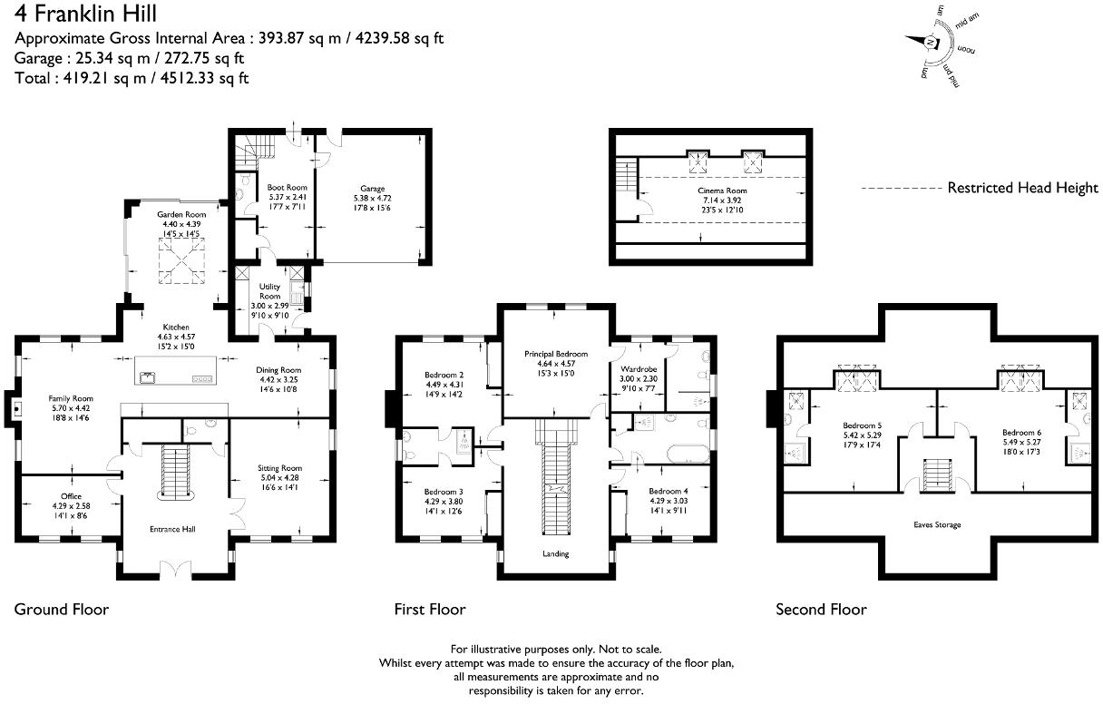 Franklin Hill, Brockhall Village, BB6 8HY floorplan