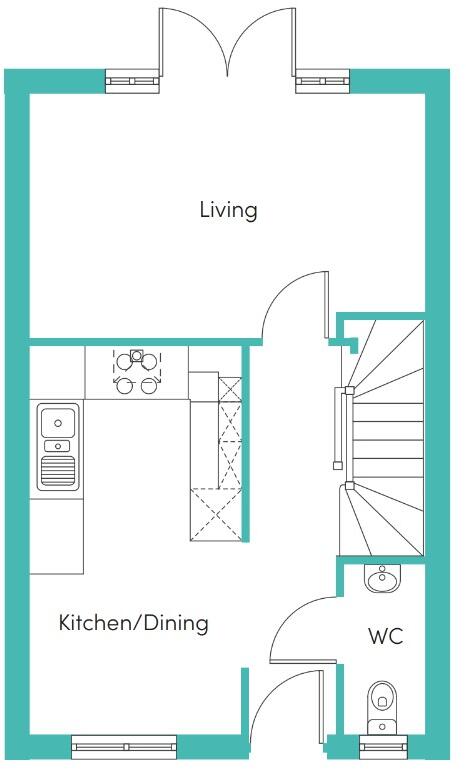Barley Street, Highbridge, TA9 floorplan