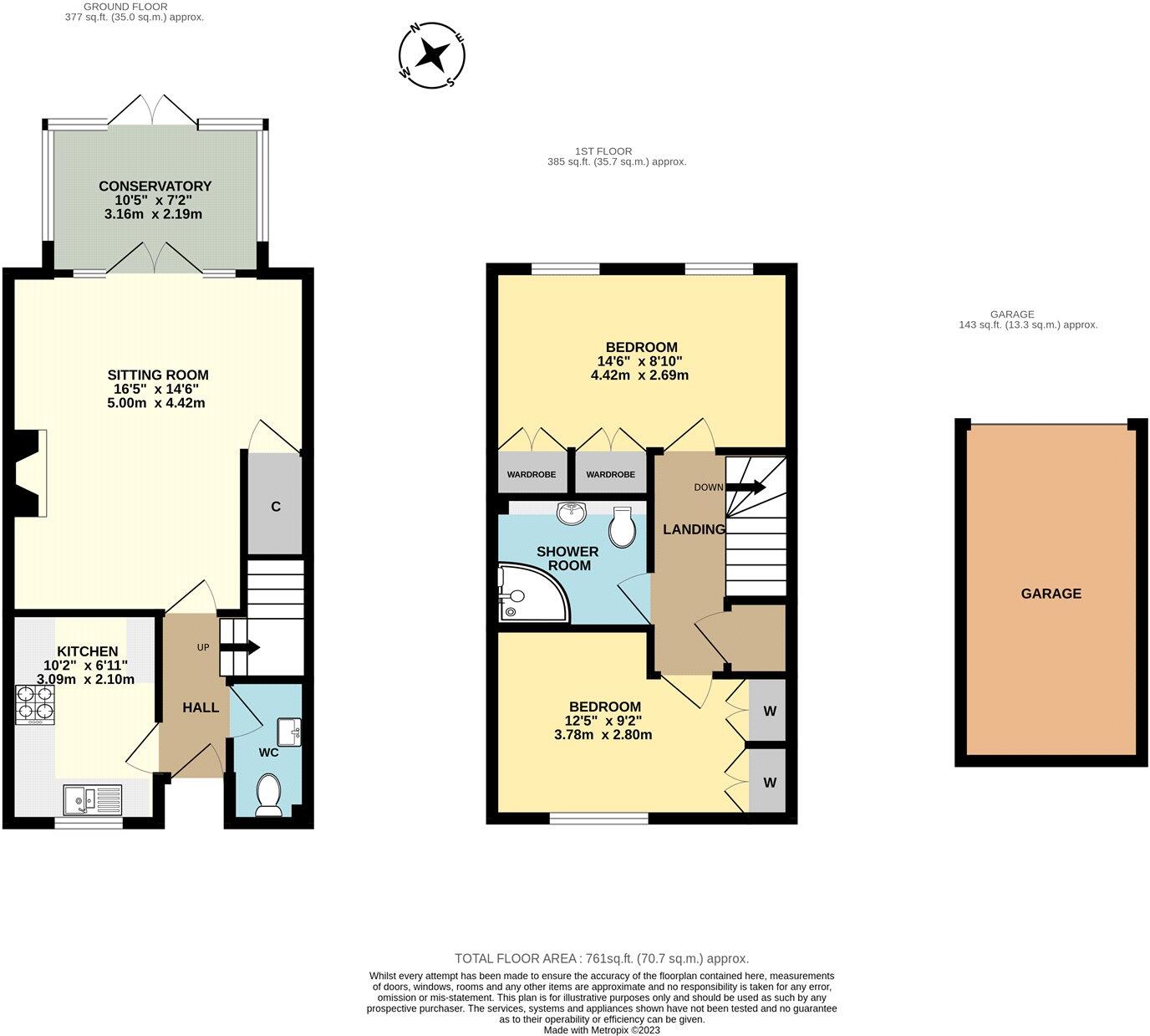 London Road, Cirencester, Gloucestershire, GL7 floorplan