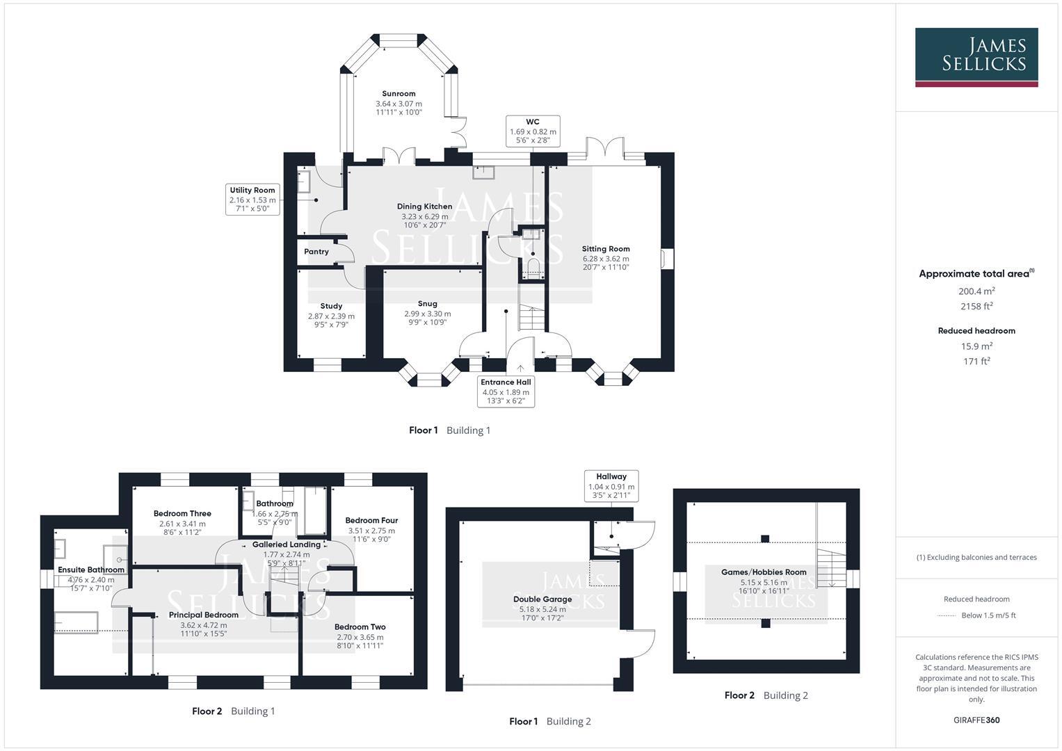 Holt House, Slawston, Market Harborough floorplan