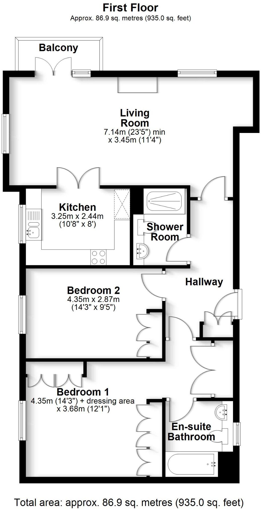 18 Garnier Drive, Bishopstoke Park Retirement Village floorplan