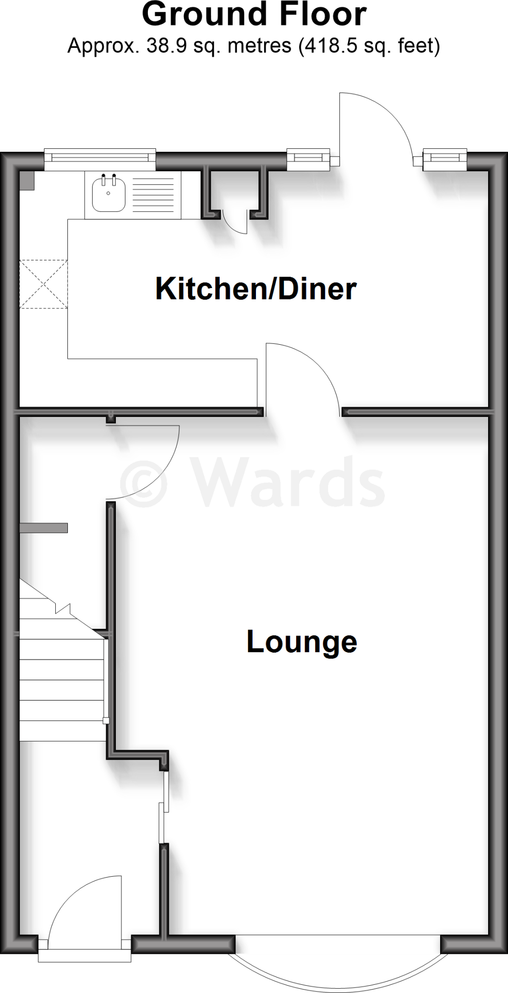 Liverpool Road, Walmer, Deal, Kent floorplan