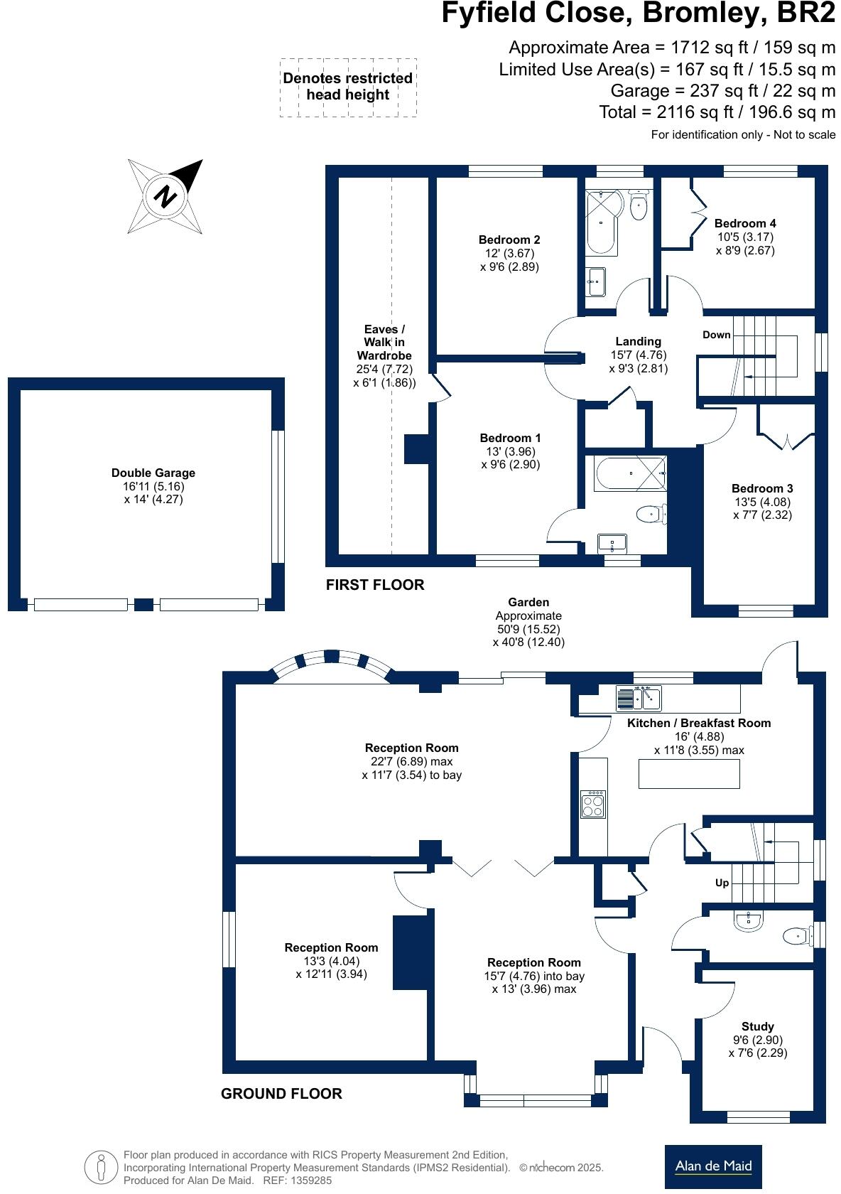 Fyfield Close, Bromley floorplan