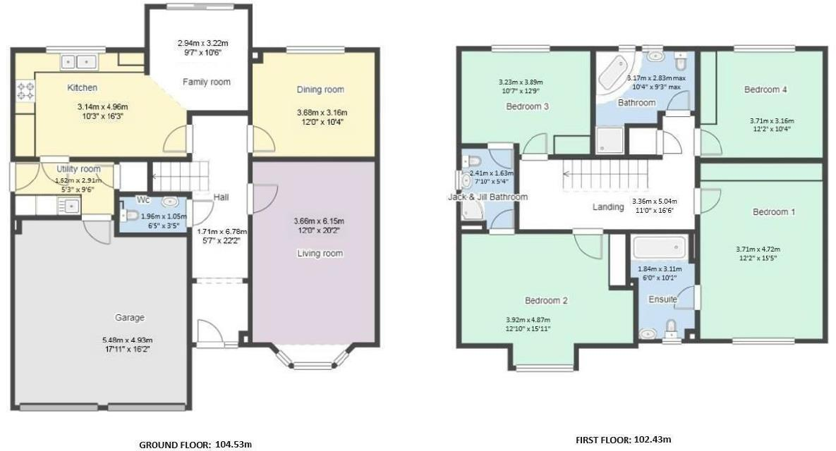 Hamlet Court, Chellaston, DE73 5AH floorplan
