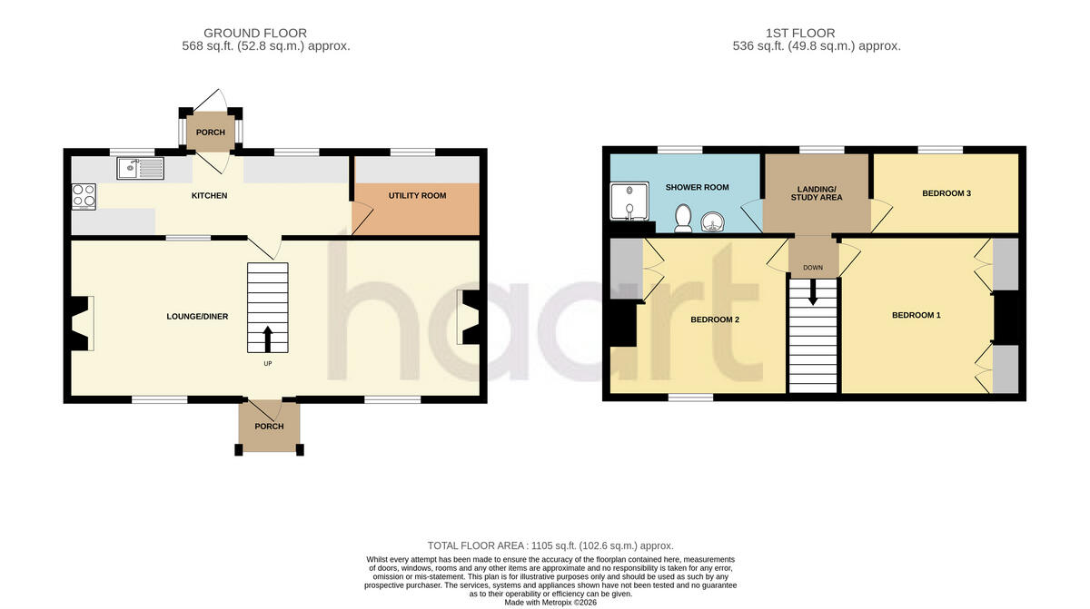 Walnut Road, Walpole St Peter floorplan