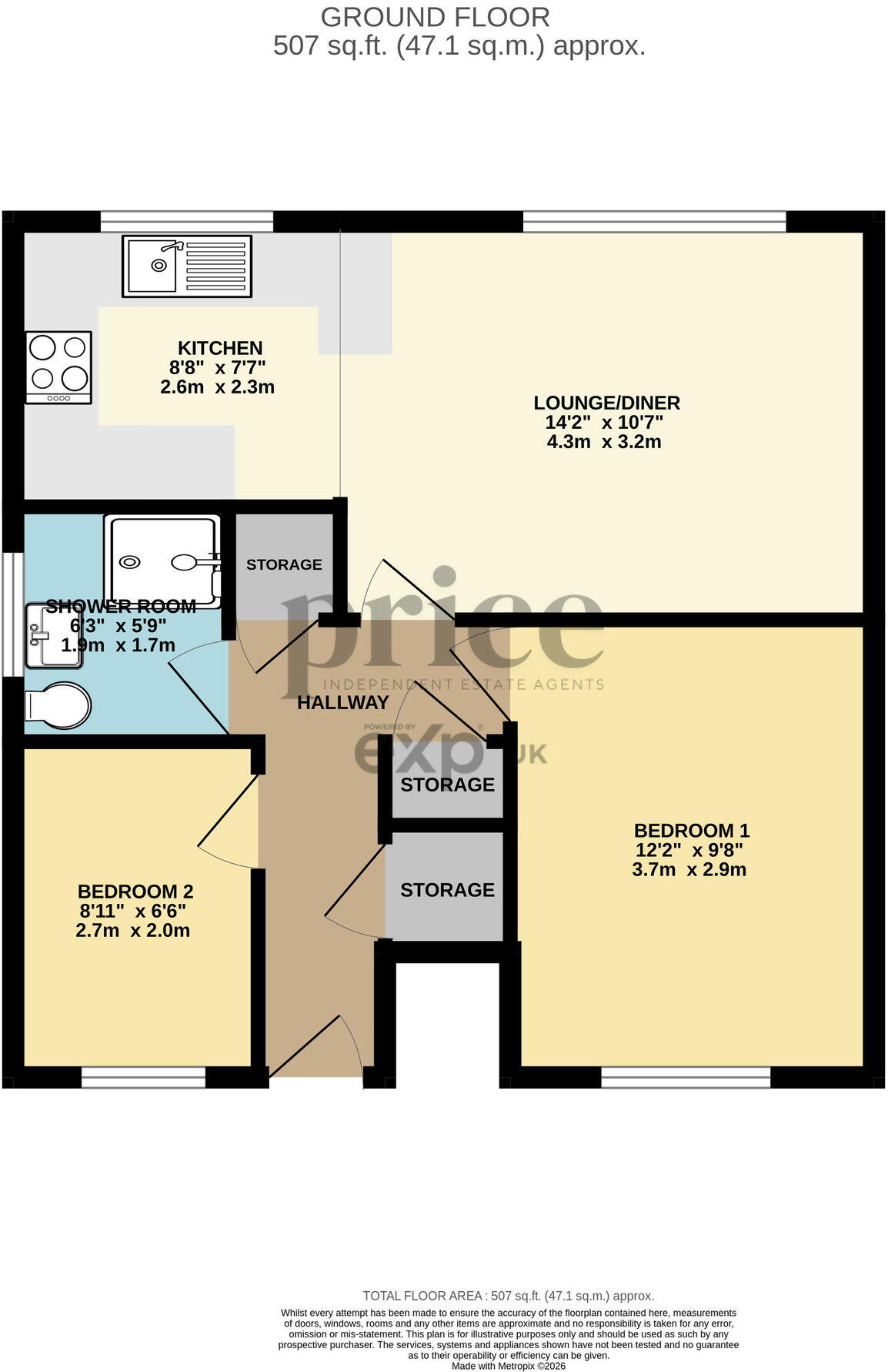 Wheatfield Lane, Haxby, York, YO32 2YX floorplan