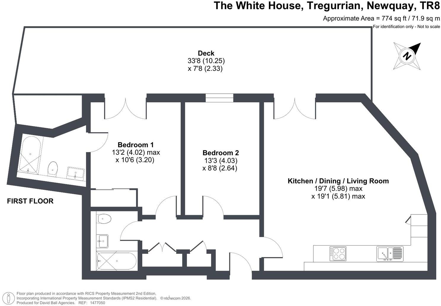 Tregurrian, Newquay floorplan