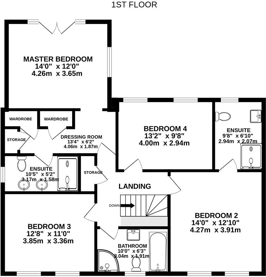 Riverside, Glen Road, Laxey floorplan