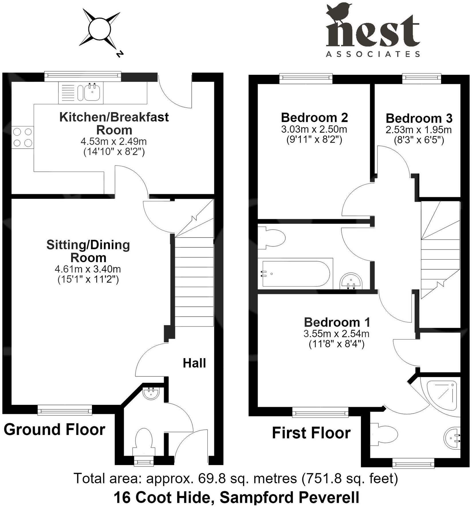 Coot Hide, Sampford Peverell, Devon, EX16 7SN floorplan
