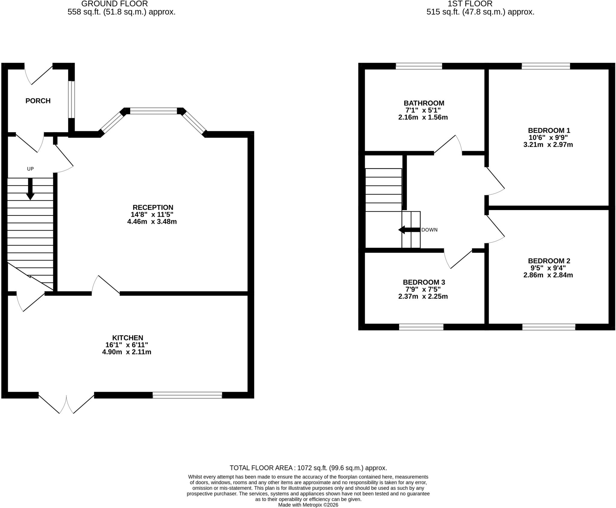 Malvern Crescent, Seaham, County Durham, SR7 floorplan