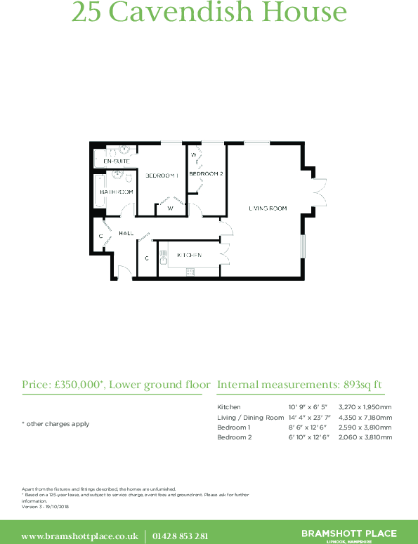 Cavendish House, Bramshott Place, Liphook, Hampshire, GU30 7GL floorplan