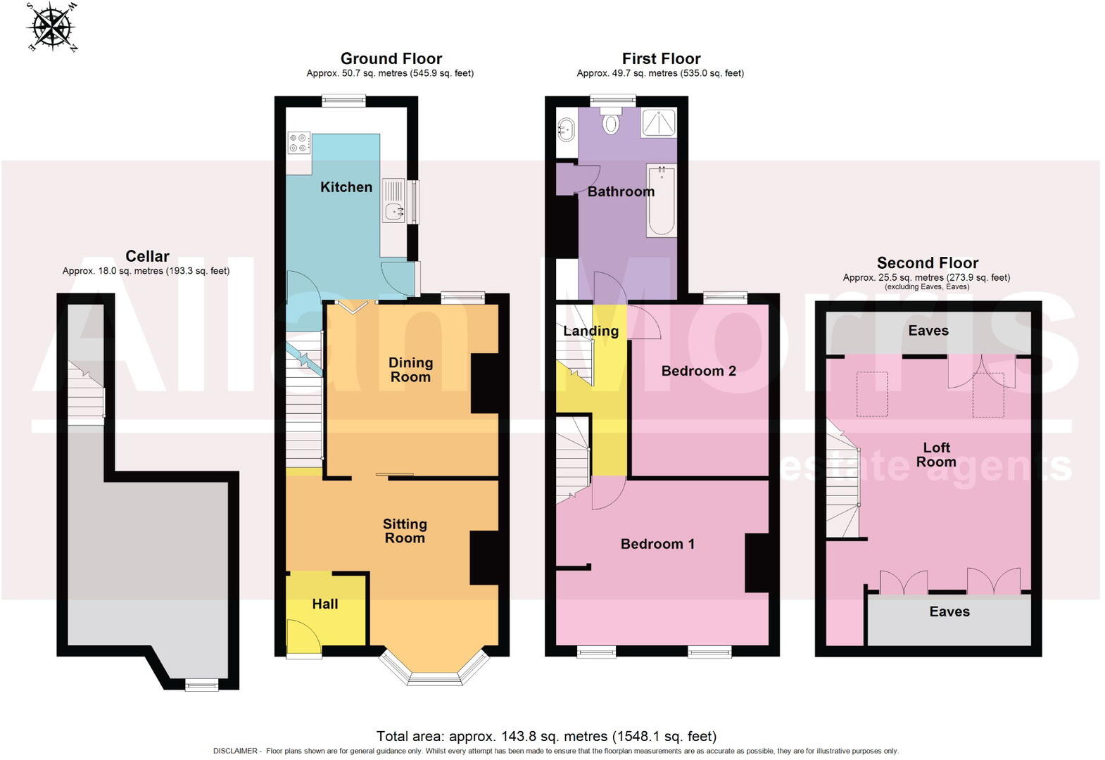 47 St. Dunstan's Crescent, Battenhall, Worcester. WR5 2AF floorplan